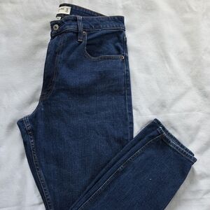 Abercrombie & Fitch Medium Wash Jeans The Skinny High Rise Curve Love Size 10/30